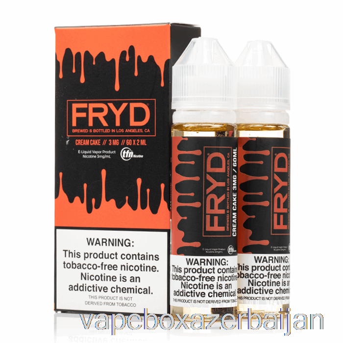 Vape Smoke Cream Cake - FRYD E-Liquid - 120mL 6mg